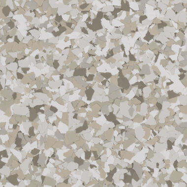 Beige and white speckled terrazzo texture pattern