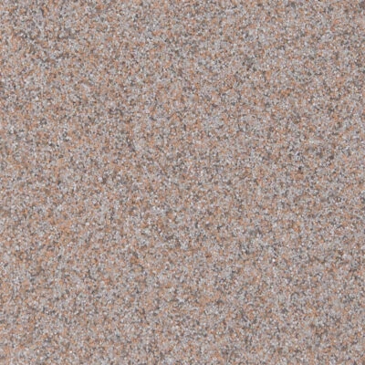 Close-up of pink granite surface texture.