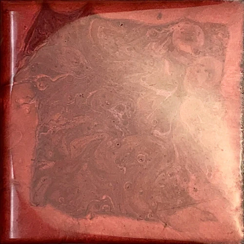 Abstract red marbled stone texture